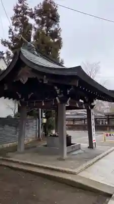 諏訪神社の手水舎