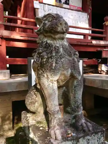 聖神社の狛犬