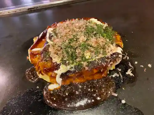 露天神社（お初天神）の食事