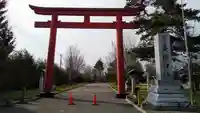 美瑛神社の鳥居