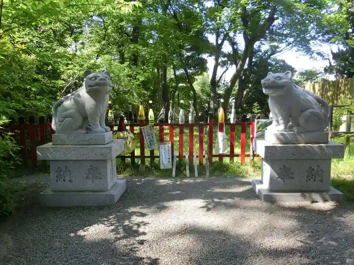 大江神社の狛犬