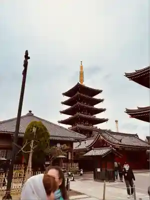 浅草寺の塔