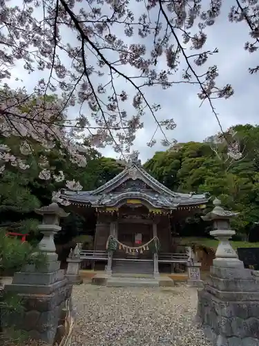 百々神社の本殿・本堂