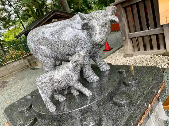 榴岡天満宮の狛犬