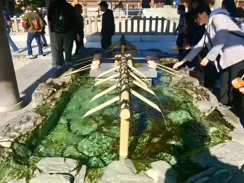 丹後一ノ宮 元伊勢 籠神社の手水舎