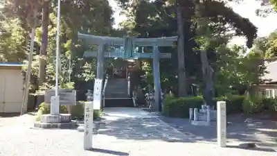 大頭龍神社の鳥居