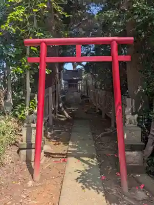 三春町の明神様(神奈川県)