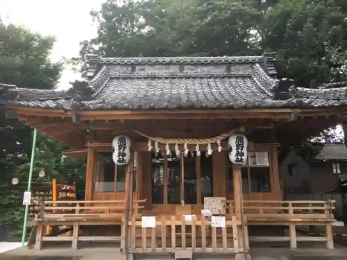 川越熊野神社の本殿