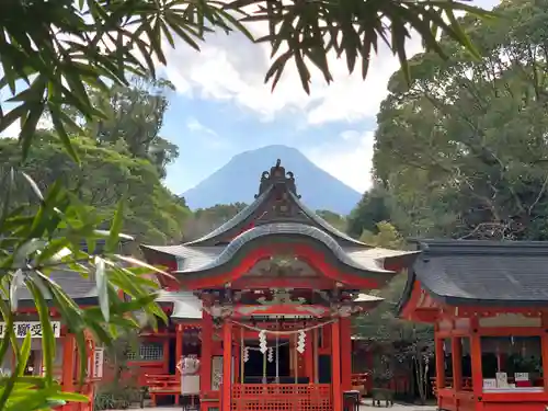 枚聞神社の本殿