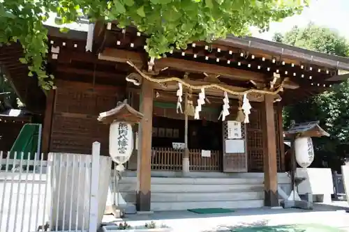 熊内八幡神社の本殿・本堂
