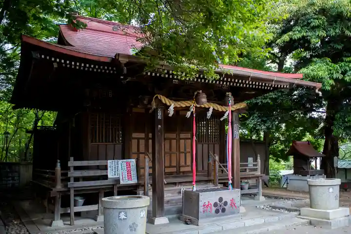松が丘北野神社の本殿・本堂