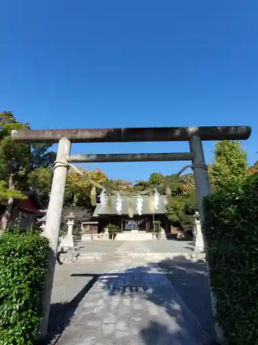 大岩神明宮の鳥居