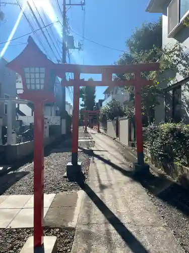 久富稲荷神社の山門・神門