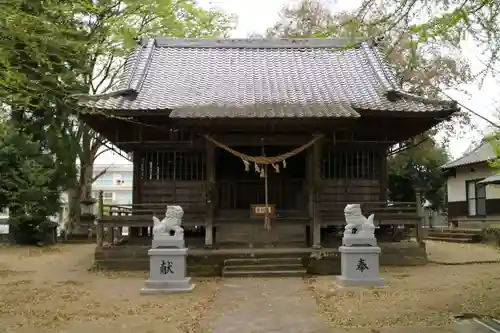 野津原神社の本殿・本堂