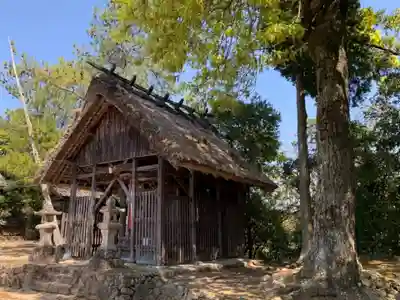 萩原大歳社の本殿・本堂