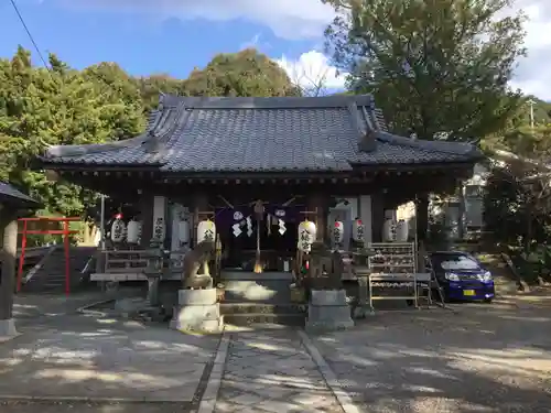 中川八幡神社の本殿・本堂