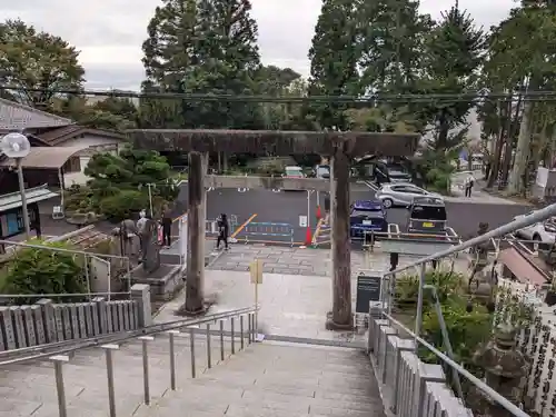 針綱神社の鳥居