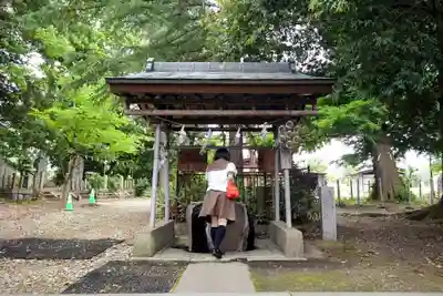清池八幡神社の手水舎