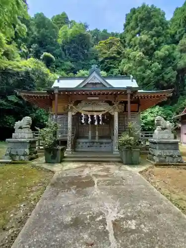 白山神社の本殿