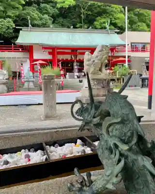 徳島眉山天神社の手水舎