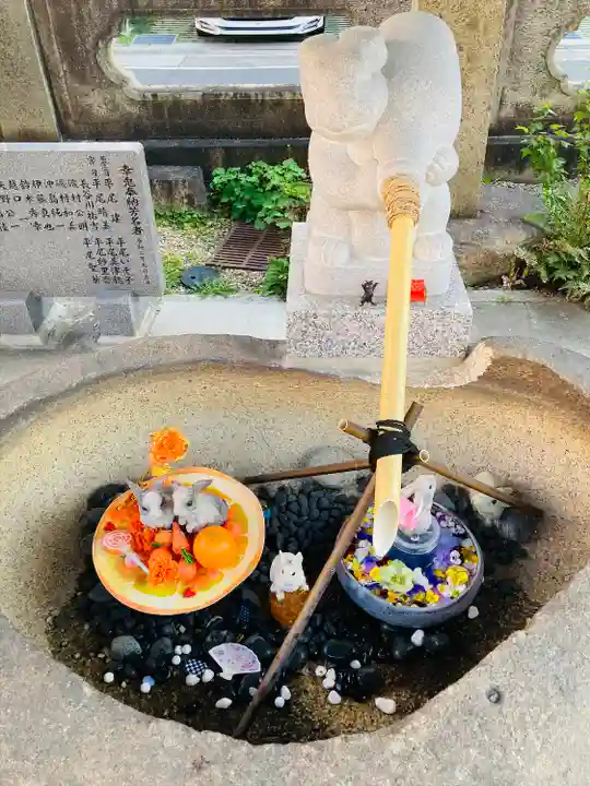 三輪神社の手水舎