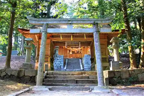 湯野神社の鳥居