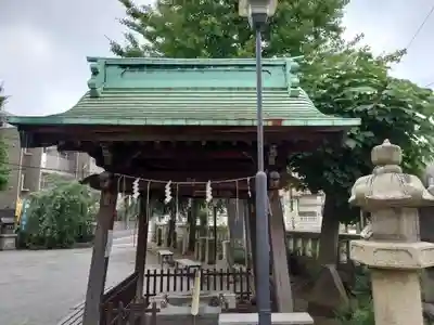 白髭神社の手水舎