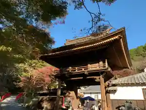 普門寺(切り絵御朱印発祥の寺)の山門・神門(2020年12月05日(土) 08時55分43秒投稿)