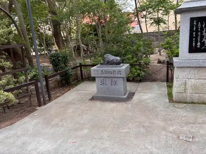 岡太神社の動物