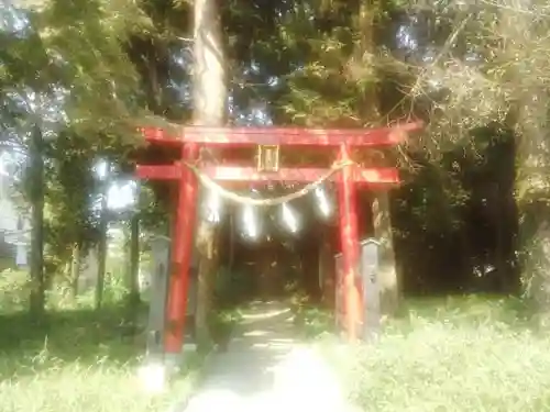 浅間神社の鳥居