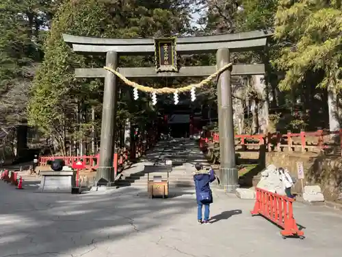 日光二荒山神社の鳥居