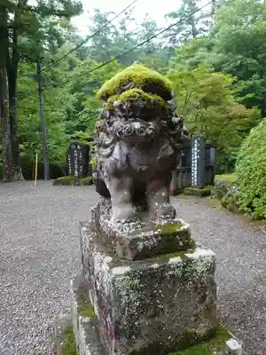 古峯神社の狛犬