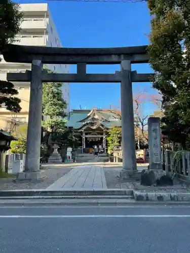 猿江神社の鳥居