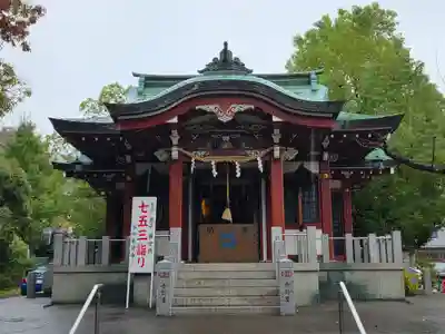 木場 洲﨑神社の本殿・本堂
