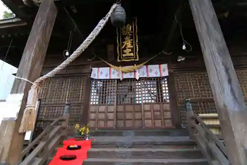 阿邪訶根神社の本殿・本堂