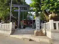 柏諏訪神社の鳥居