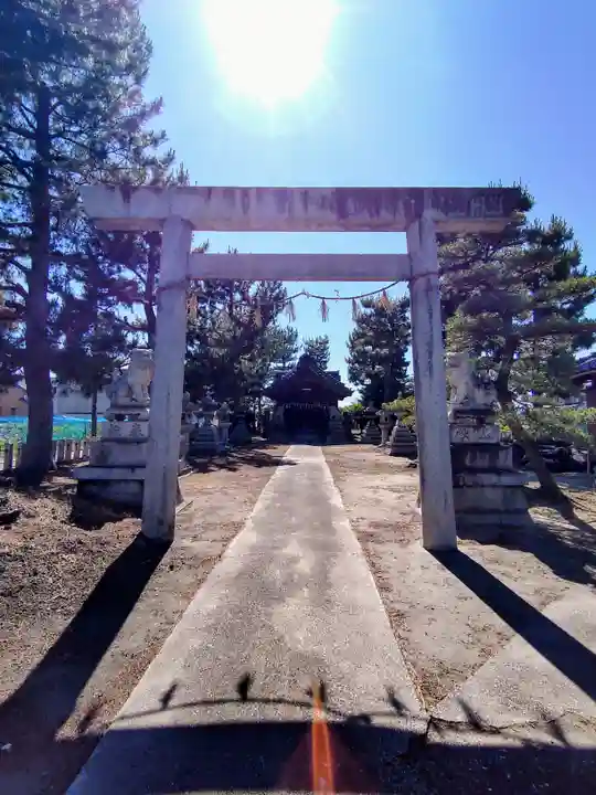 彦九田神社の鳥居