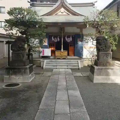 穏田神社の本殿・本堂