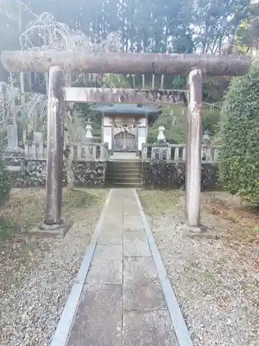 御嶽山神社の鳥居