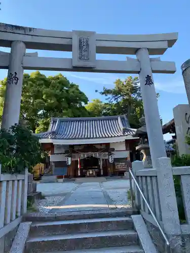 水堂須佐男神社の鳥居