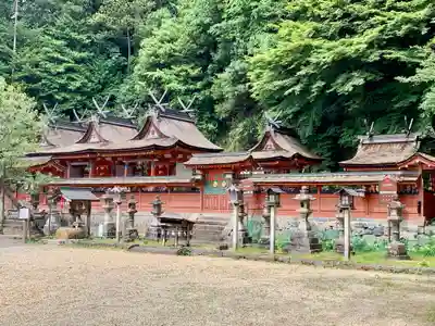 宇太水分神社の本殿・本堂