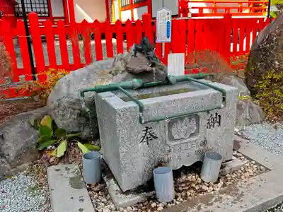 金櫻神社の手水舎