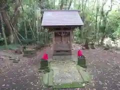 神社(名称不明)の本殿