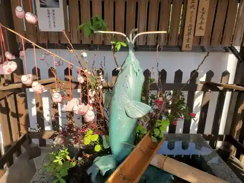北野天満神社の手水舎