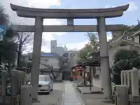朝日神明社の鳥居