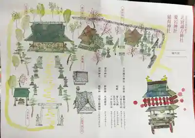 北宮諏方神社の授与品その他