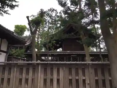 鴨高田神社の本殿・本堂