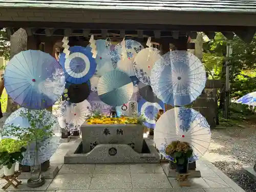 札幌諏訪神社の手水舎