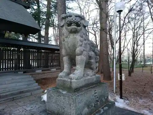 帯廣神社の狛犬