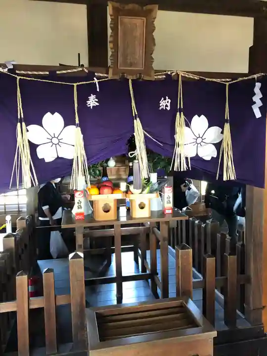 刑部神社の本殿・本堂